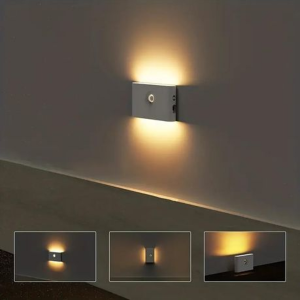 Rechargeable Motion Sensor Night Light - Warm White, USB-C, Magnetic Mount - Image 3