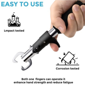 Camping Multi Use Fishing Pliers & Mouth Grip Set of 4 - Image 4