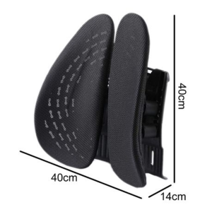 Adjustable & Breathable Lumbar Support - 40x40x14cm