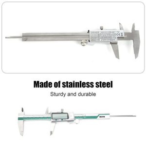 150mm Digital Vernier Calliper with Large LCD with Hard Carry Case - Image 2