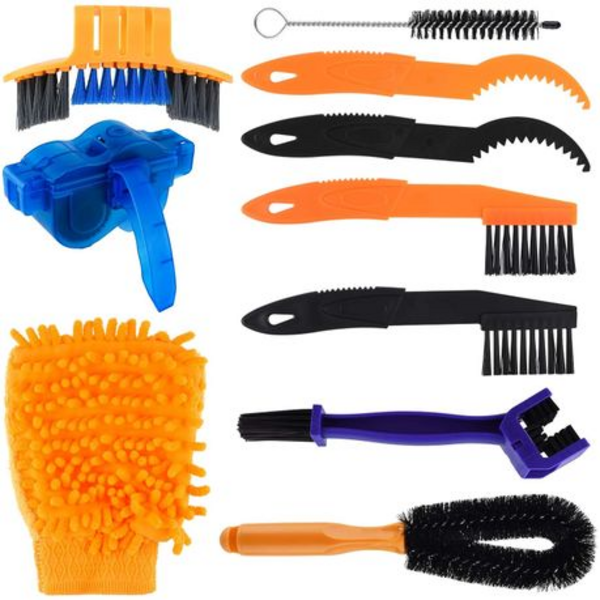 Bicycle Cleaning Kit - 10 Piece