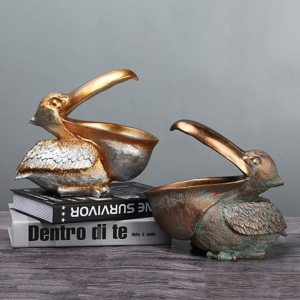 Pelican Holder Resin Ornament - (23x12x21cm) - Image 2