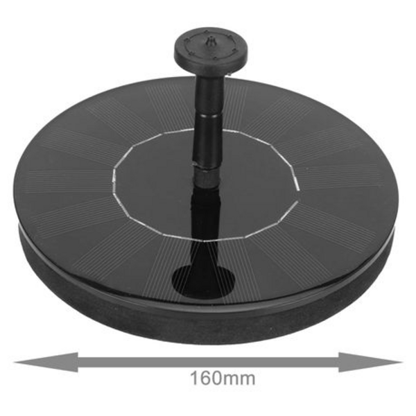 Solar Powered Water Fountain with 7 Heads & Integrated 1.5W Pump - Image 4