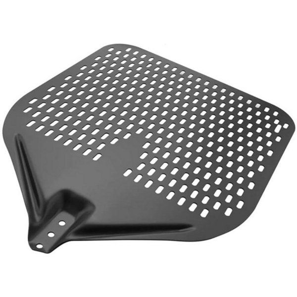 Perforated Pizza Paddle with Detachable Handle - 44.5cm x 35.5cm (Black) - Image 3