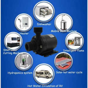 Brushless DC 12 Volt Submersible 5m Pump 800l/h with 0.5m Cable - Image 2