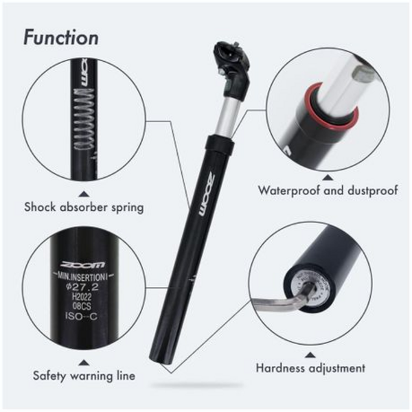 Zoom Suspension Seatpost (30.9mm) - Image 4