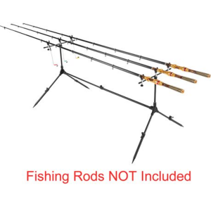 Carp Fishing 3-Rod Pod With Bag & Swinger Indicators - Image 3