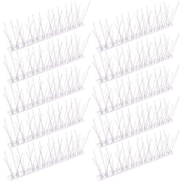 10pcs Stainless Steel Bird Spikes (33cm each length)