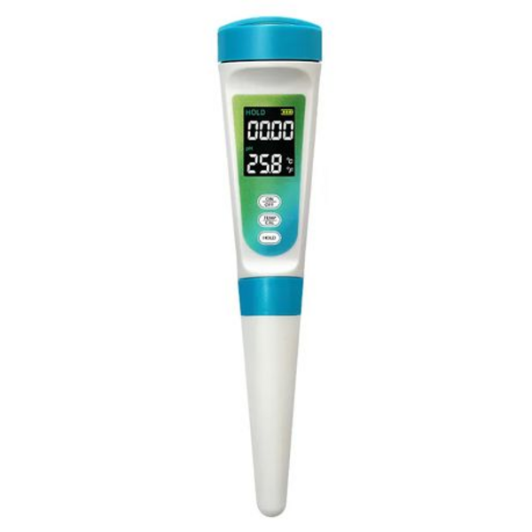 Digital Semi-Solid pH Meter for Food, Cosmetics & Liquids - High Accuracy