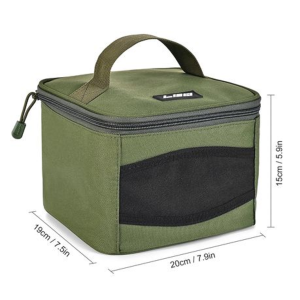 Leo Fishing Reel Bag (20x19x15cm) - Green - Image 6