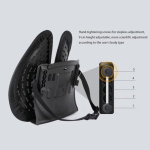 Adjustable & Breathable Lumbar Support - 40x40x14cm - Image 5