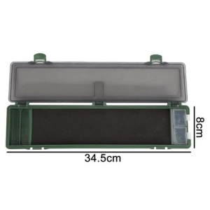 Carp Hair Rig Storage Box with 9 Carp Hair Rigs & 20 Pins - Image 2