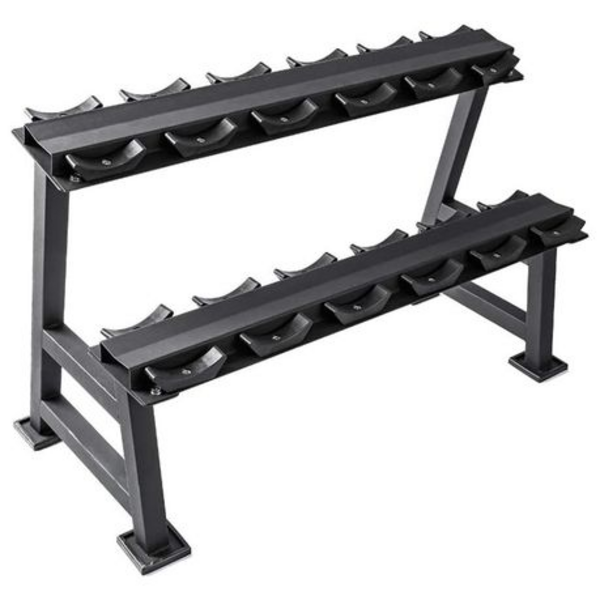 Heavy Duty Dumbell Rack - Holds 6 Pairs Of Dumbells