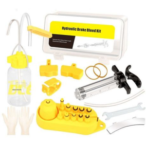 Bicycle Hydraulic Bleed Kit with Puncture Repair Kit