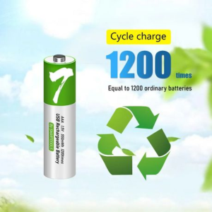 2-Pack SMARTOOOLS AAA USB Rechargeable Lithium Batteries - 750mWh(400mAh) - Image 6