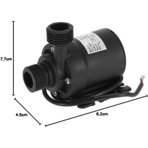 12V DC Water Pump 800L/H, 19W Brushless with 5m Max Lift for Solar - Image 2