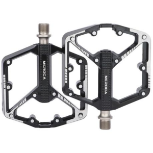 MEROCA Aluminium XL Mountain Bike Pedal (3 Sealed Bearings)
