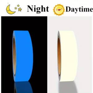 3-Pack Glow-in-the-Dark Tape (Green, Orange & Blue) - 18mm x 5m Each - Image 4