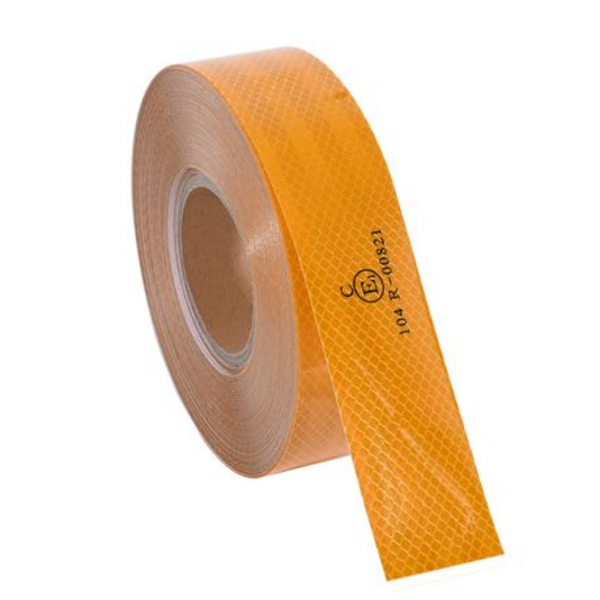 ECE 104 Reflective Conspicuity Tape - Yellow (50mm × 45m) - E1 104 R-00821 - Image 2