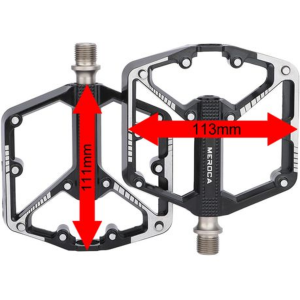 MEROCA Aluminium XL Mountain Bike Pedal (3 Sealed Bearings) - Image 2