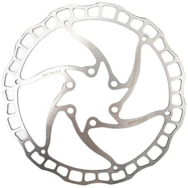 2 Pack - IIIPRO 160mm 6-Bolt Bicycle Disc Brake Rotor (Select Colour)