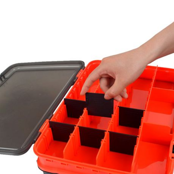 Secure-Locking Fishing Tackle Box / Lure Box