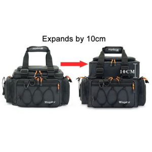 Wingstar Expandable Waterproof Fishing Tackle Bag - 42L Capacity - Image 3