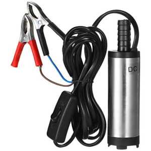 Submersible Diesel/Fluid Pump 12V DC with Filter Mesh (38mm)