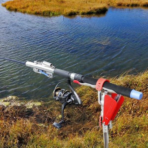 Automatic Spring Loaded Fishing Rod Holder V2.0