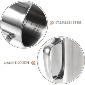 1000ml Stainless Steel Measuring Jug - SUS304 - Image 3