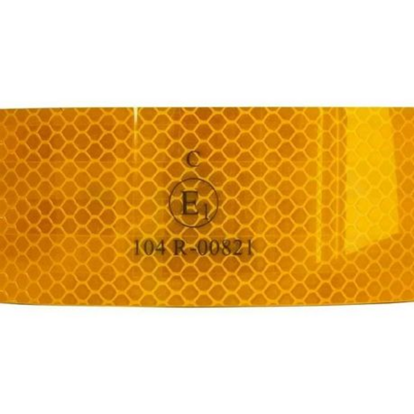 ECE 104 Reflective Conspicuity Tape - Yellow (50mm × 45m) - E1 104 R-00821 - Image 5