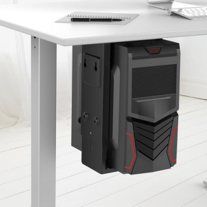 Under Desk CPU Tower Holder with Rotating Function - Image 2