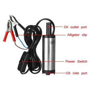 Submersible Diesel/Fluid Pump 12V DC with Filter Mesh (38mm) - Image 5