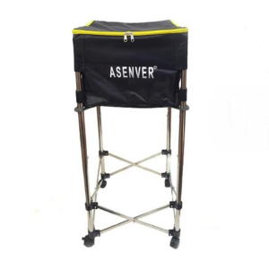 ASENVER Tennis Ball Hopper Cart