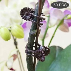 50pcs Orchid Stem Clips