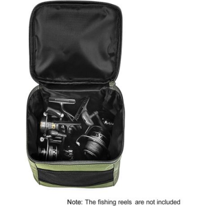 Leo Fishing Reel Bag (20x19x15cm) - Green - Image 4