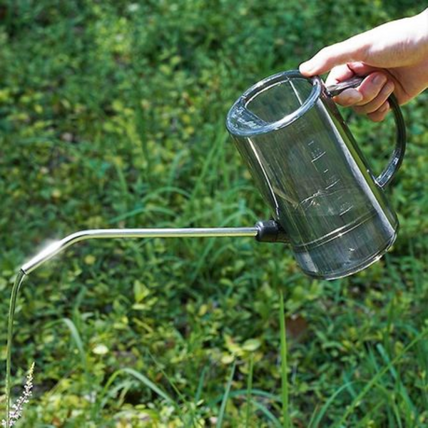 1500ml Long Spout Watering Can with 2 Bird Shaped Auto Water Feeders