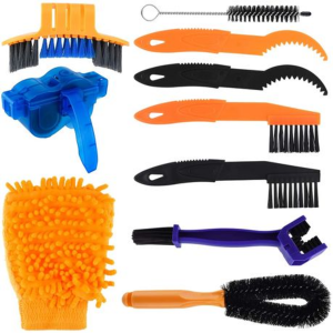 4-Bike Vertical Floor Stand + 10-Piece Bicycle Cleaning Kit - Image 2