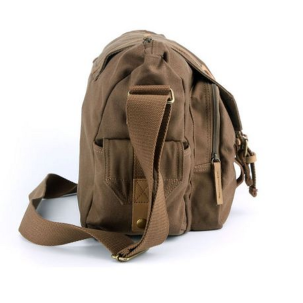 CADeN / Cwatcun F1 Canvas Camera Bag - Coffee