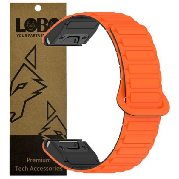 LOBO 26mm FastFit Magnetic Strap Compatible With Garmin Fenix/Epix/Instinct/Tactix etc.