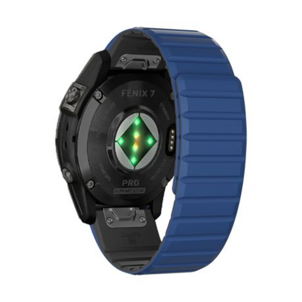 LOBO 22mm Magnetic QuickChange Strap Compatible with Garmin Fenix 5/6/7/8, 965 & More