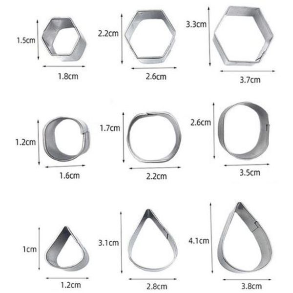 30 Piece Cookie Cutter Set