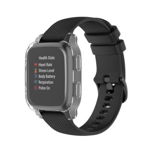 LOBO Cover with Integrated Screen Protector for Garmin Venu Sq2 - Clear