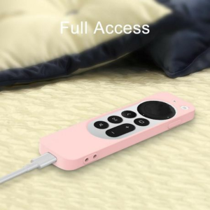 T4U Silicone Remote Cover for Apple TV Series 6 Gen 2021 - White - Image 2