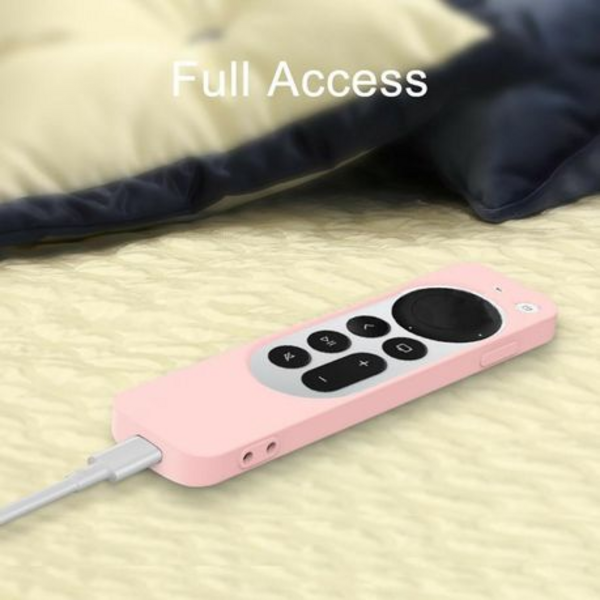 T4U Silicone Remote Cover for Apple TV Series 6 Gen 2021 - White