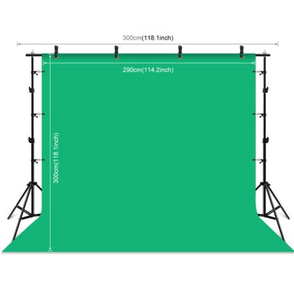 PULUZ 2m x 2.9m Photo Studio Backdrop Kit