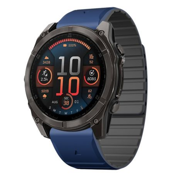 LOBO 22mm Magnetic QuickChange Strap Compatible with Garmin Fenix 5/6/7/8, 965 & More