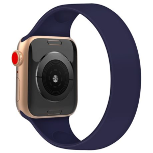5by5 Solo Loop Strap / Band for Apple Watch 42/44mm (Small) - Navy - Image 3