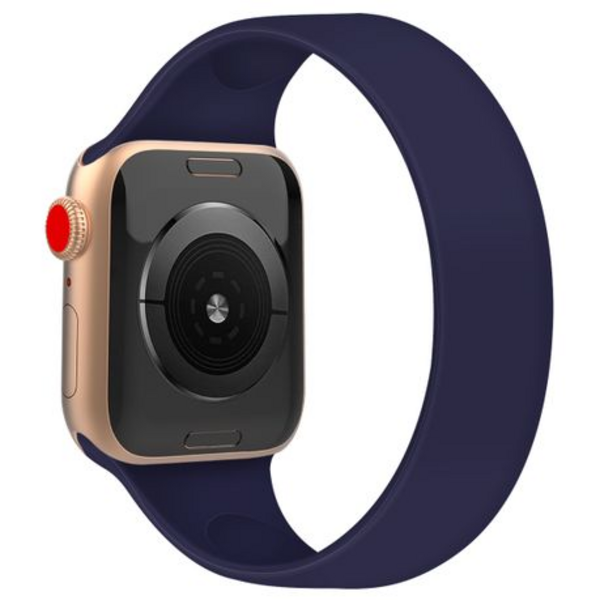 5by5 Solo Loop Strap / Band for Apple Watch 42/44mm (Small) - Navy