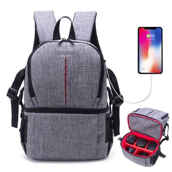 T4U Camera Backpack - Split Level